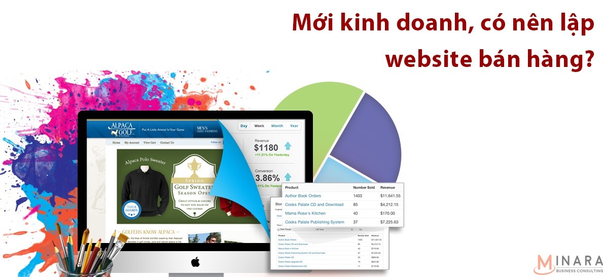 Mới kinh doanh, có nên lập website bán hàng?